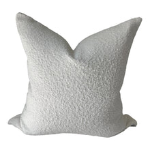Load image into Gallery viewer, White Bouclé Pillow