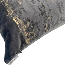Load image into Gallery viewer, Slate Grey Abstract Pillow
