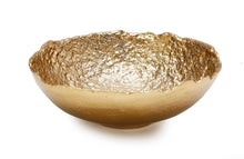 Load image into Gallery viewer, Gold Bark Raw Edged Bowl
