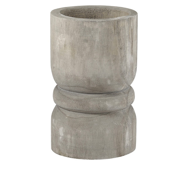 Grey Succulent Pillar (Size Options)