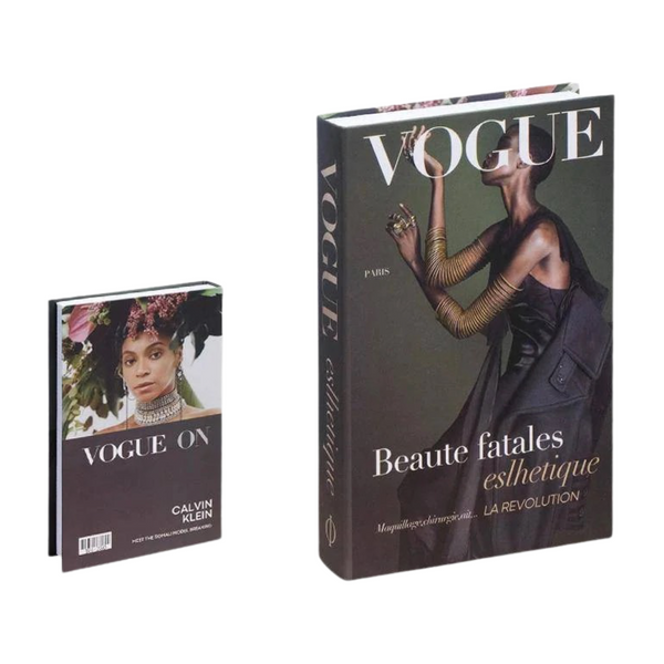 Designer-Inspired Storage Book - VOGUE