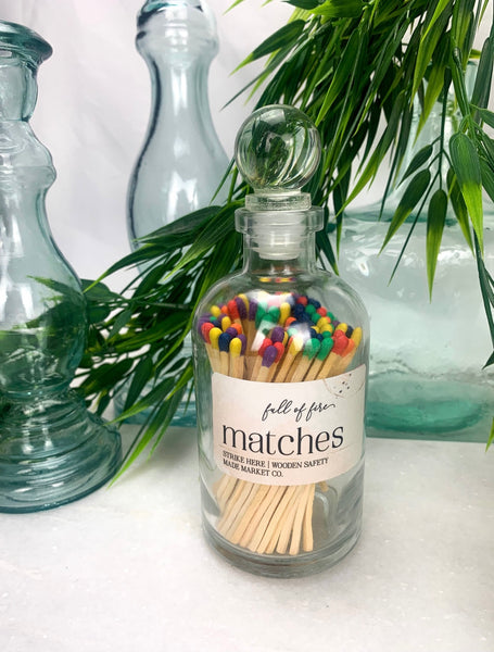 Full Of Fire Matches - Rainbow