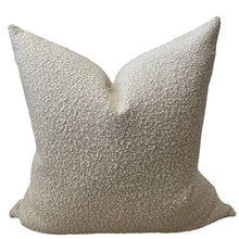Load image into Gallery viewer, Natural Eggshell Bouclé Pillow