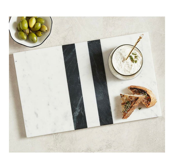 Stripe Marble Tray