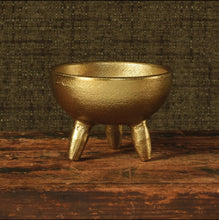 Load image into Gallery viewer, Taper Candle & Incense Holder - Brass