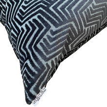 Load image into Gallery viewer, Black Velvet Cut Pillow
