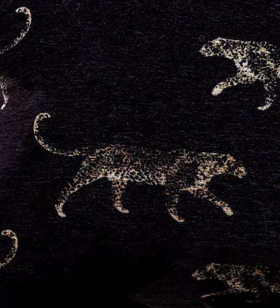 Leopard Chenille Jacquard Pillow