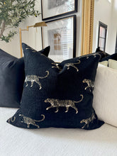 Load image into Gallery viewer, Leopard Chenille Jacquard Pillow
