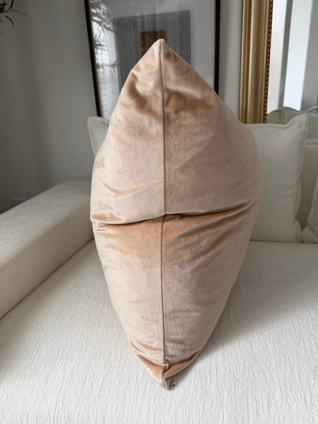 Soft Sand Velvet Pillow