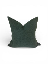 Load image into Gallery viewer, Forest Green Bouclé Pillow
