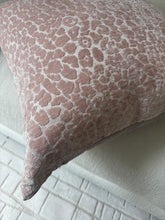 Load image into Gallery viewer, Pink Leopard Velvet Cut Pillow
