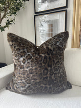 Load image into Gallery viewer, Leopard Fur Pillow
