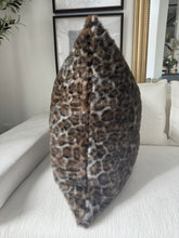 Load image into Gallery viewer, Leopard Fur Pillow
