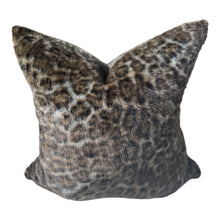 Load image into Gallery viewer, Leopard Fur Pillow

