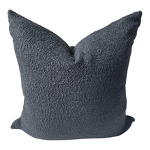 Load image into Gallery viewer, Black Steele Bouclé Pillow
