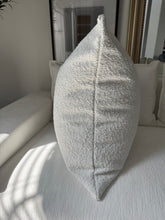 Load image into Gallery viewer, White Bouclé Pillow
