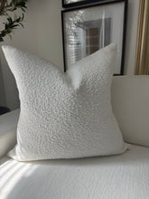 Load image into Gallery viewer, White Bouclé Pillow

