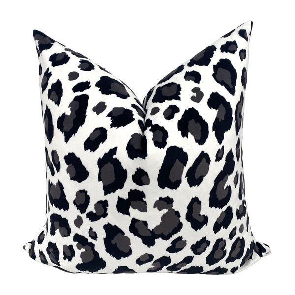 Leopard Velvet Pillow