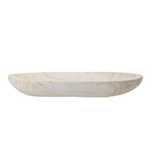 Load image into Gallery viewer, Hand-Carved Paulownia Wood Bowl
