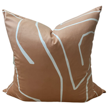 Load image into Gallery viewer, Simplicity Abstract Pillow - Rust
