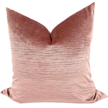 Load image into Gallery viewer, Blush - Textured Velvet Pillow
