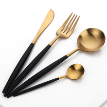 Load image into Gallery viewer, Lee 16-Piece Flatware Set (4 Color Options)
