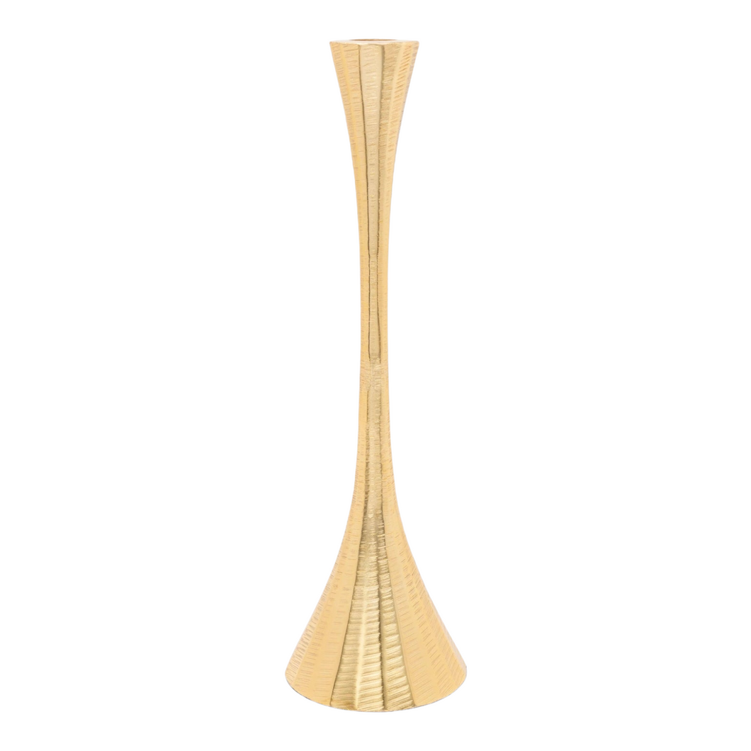 Gold Geometric Candlestick (2 Sizes)