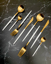 Load image into Gallery viewer, Lee 16-Piece Flatware Set (4 Color Options)
