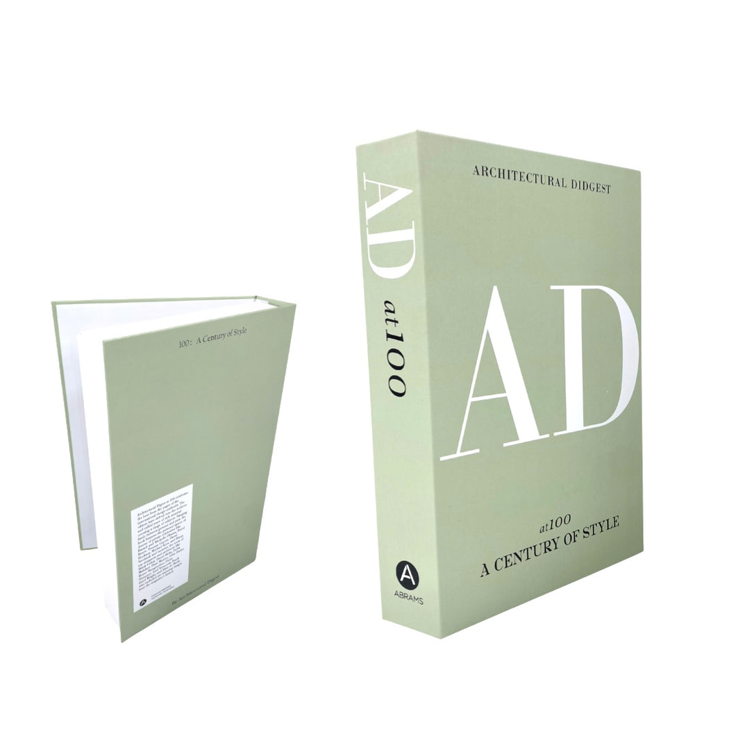 Designer-Inspired Storage Book - AD