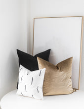 Load image into Gallery viewer, Black Velvet Pillow
