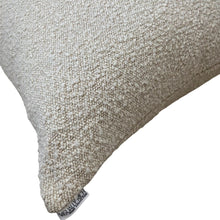 Load image into Gallery viewer, Natural Eggshell Bouclé Pillow
