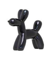 Load image into Gallery viewer, Black Mini Balloon Dog Bank - 7.5”
