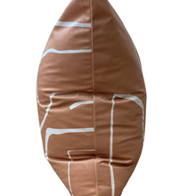 Load image into Gallery viewer, Simplicity Abstract Pillow - Rust
